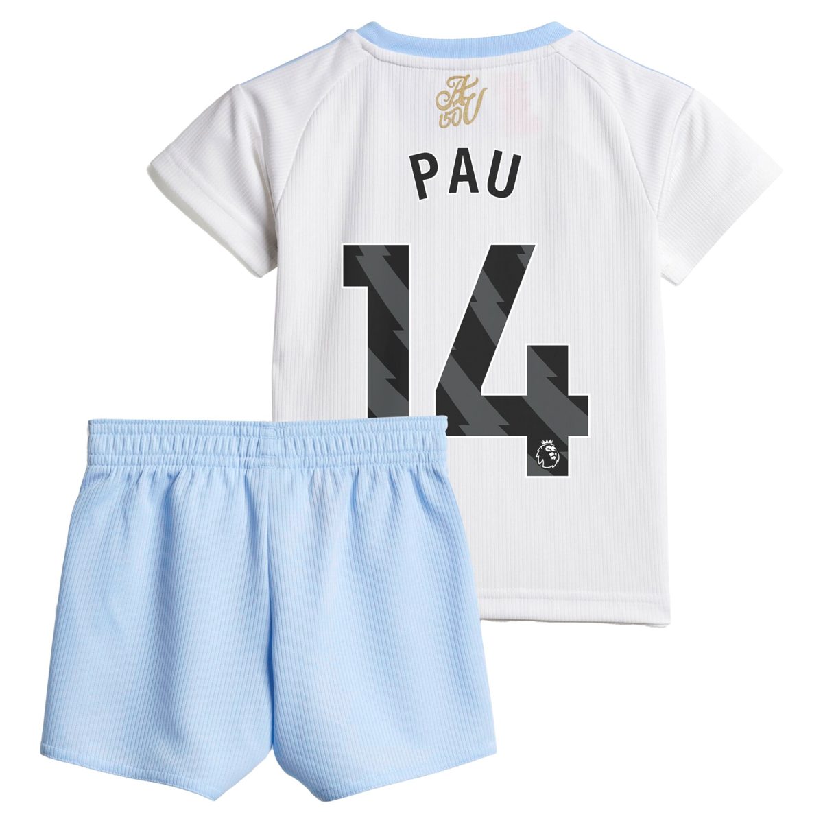 aston villa adidas away baby kit 2024-25 with pau 14 printing Collection | Official Aston Villa FC Gear Online