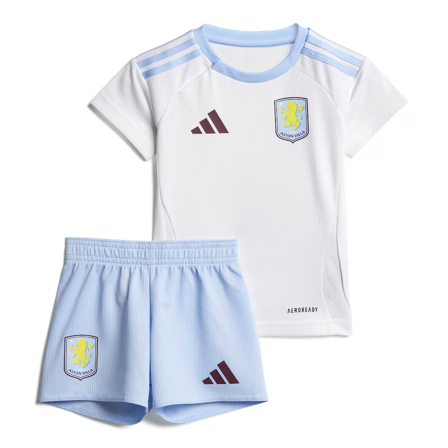 aston villa adidas away baby kit 2024-25 with rashford 9 printing Collection | Official Aston Villa FC Gear Online