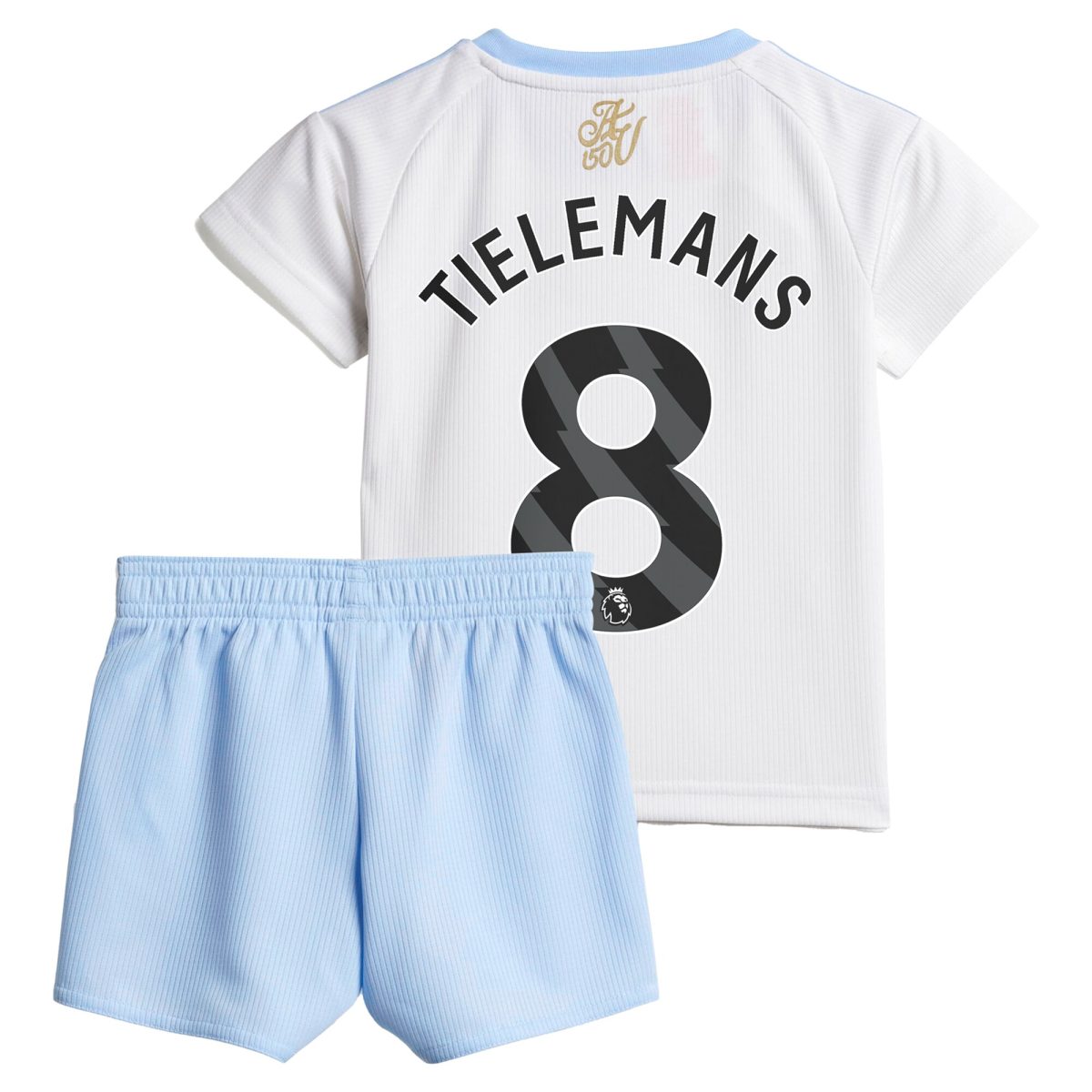 aston villa adidas away baby kit 2024-25 with tielemans 8 printing Collection | Official Aston Villa FC Gear Online