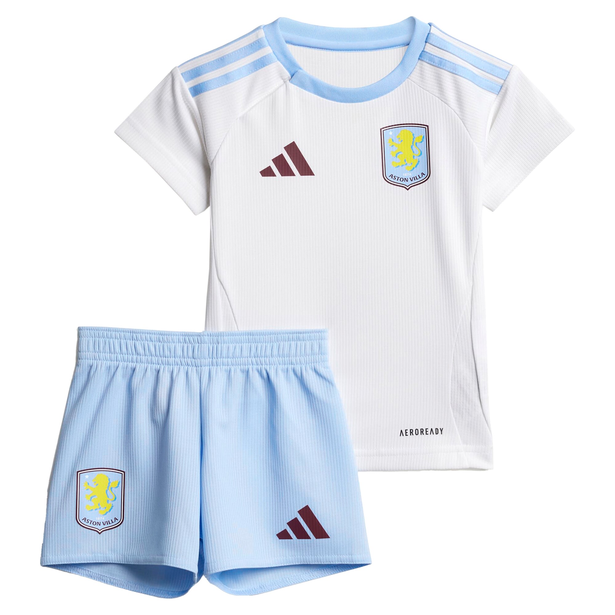 aston villa adidas away baby kit 2024-25 with watkins 11 printing Collection | Official Aston Villa FC Gear Online