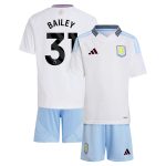 aston villa adidas away mini kit 2024-25 with bailey 31 printing Collection | Official Aston Villa FC Gear Online