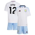 aston villa adidas away mini kit 2024-25 with digne 12 printing Collection | Official Aston Villa FC Gear Online