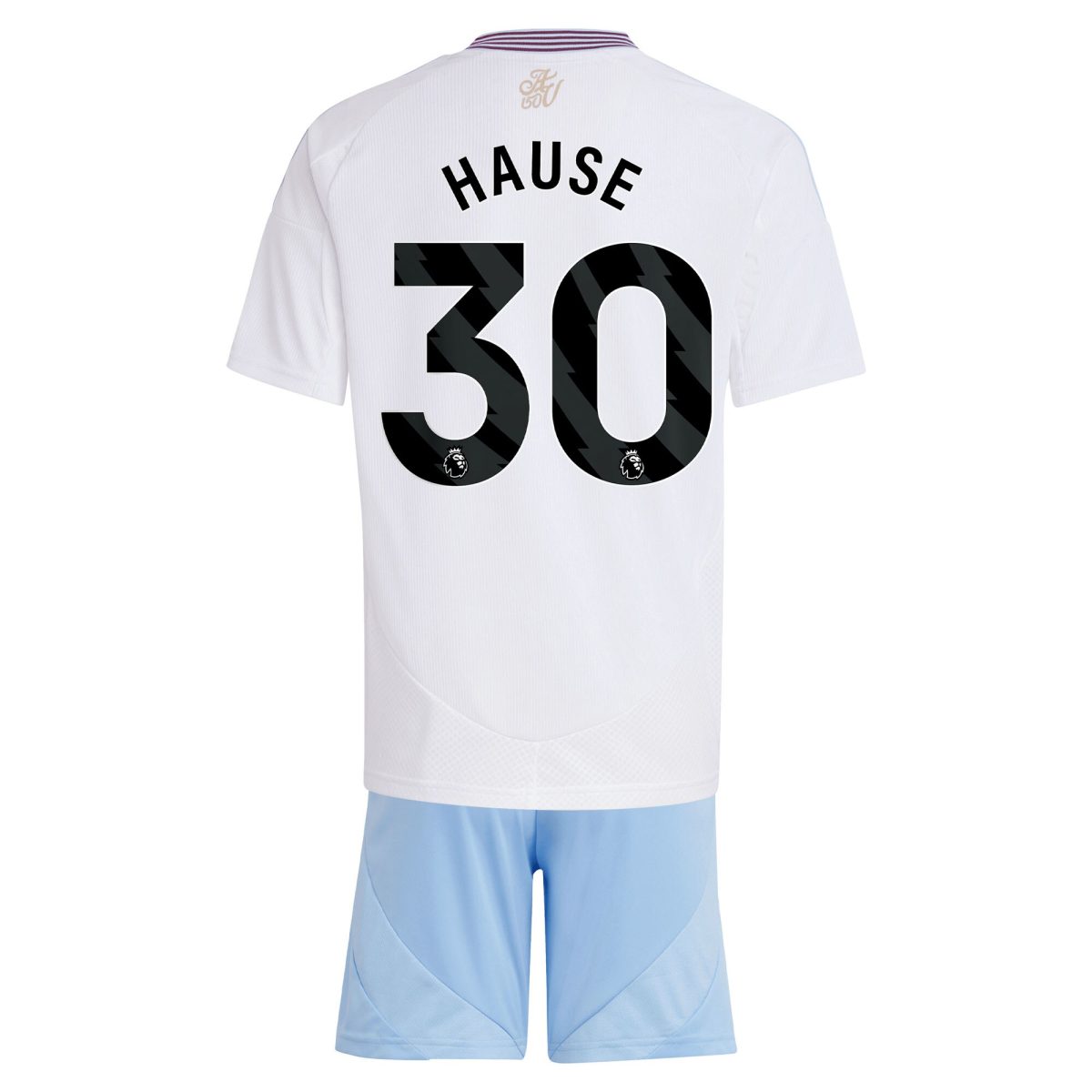 aston villa adidas away mini kit 2024-25 with hause 30 printing Collection | Official Aston Villa FC Gear Online