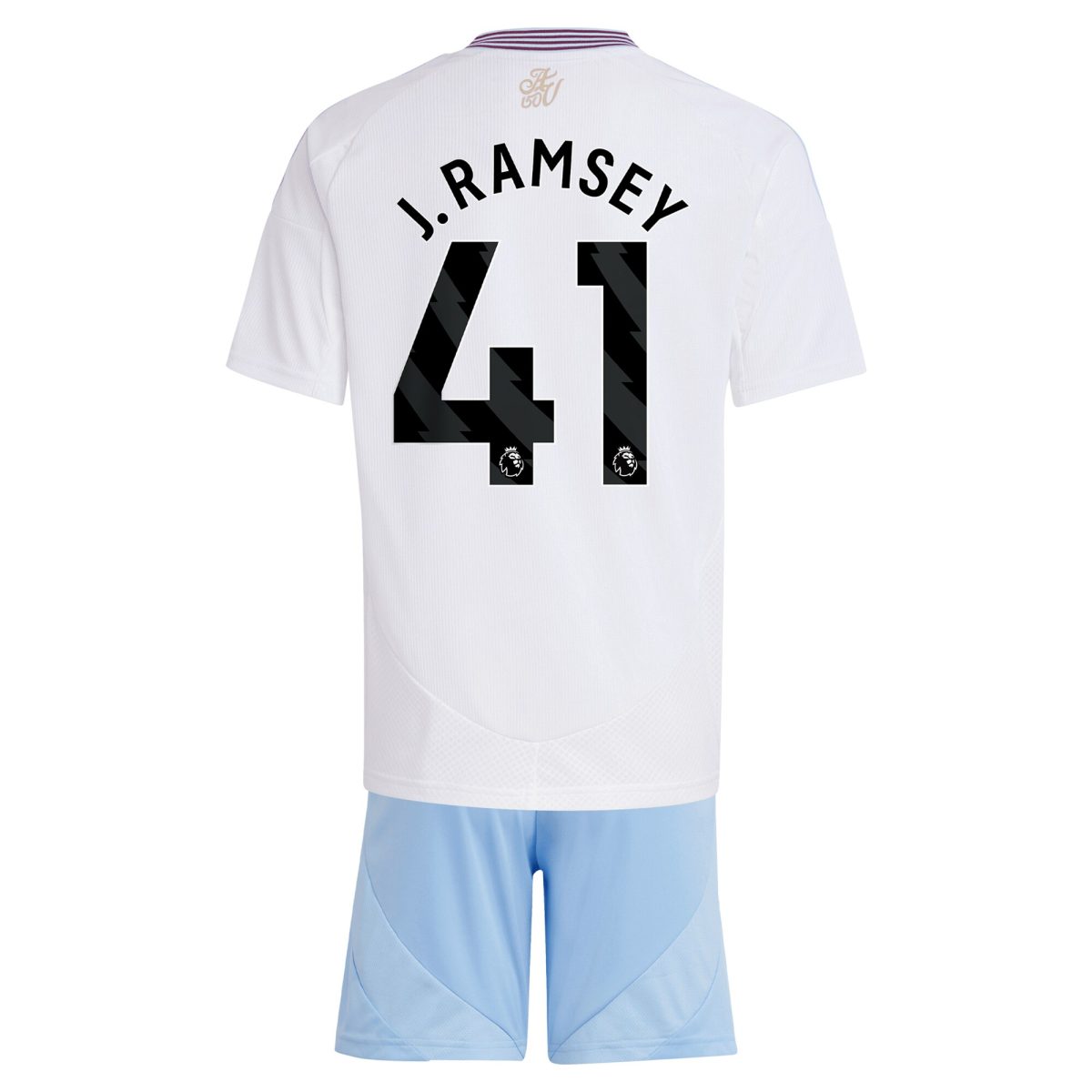 aston villa adidas away mini kit 2024-25 with j. ramsey 41 printing Collection | Official Aston Villa FC Gear Online