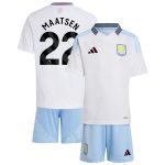 aston villa adidas away mini kit 2024-25 with maatsen 22 printing Collection | Official Aston Villa FC Gear Online