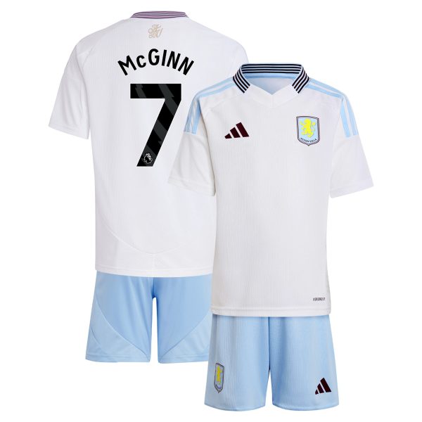 aston villa adidas away mini kit 2024-25 with mcginn 7 printing Collection | Official Aston Villa FC Gear Online