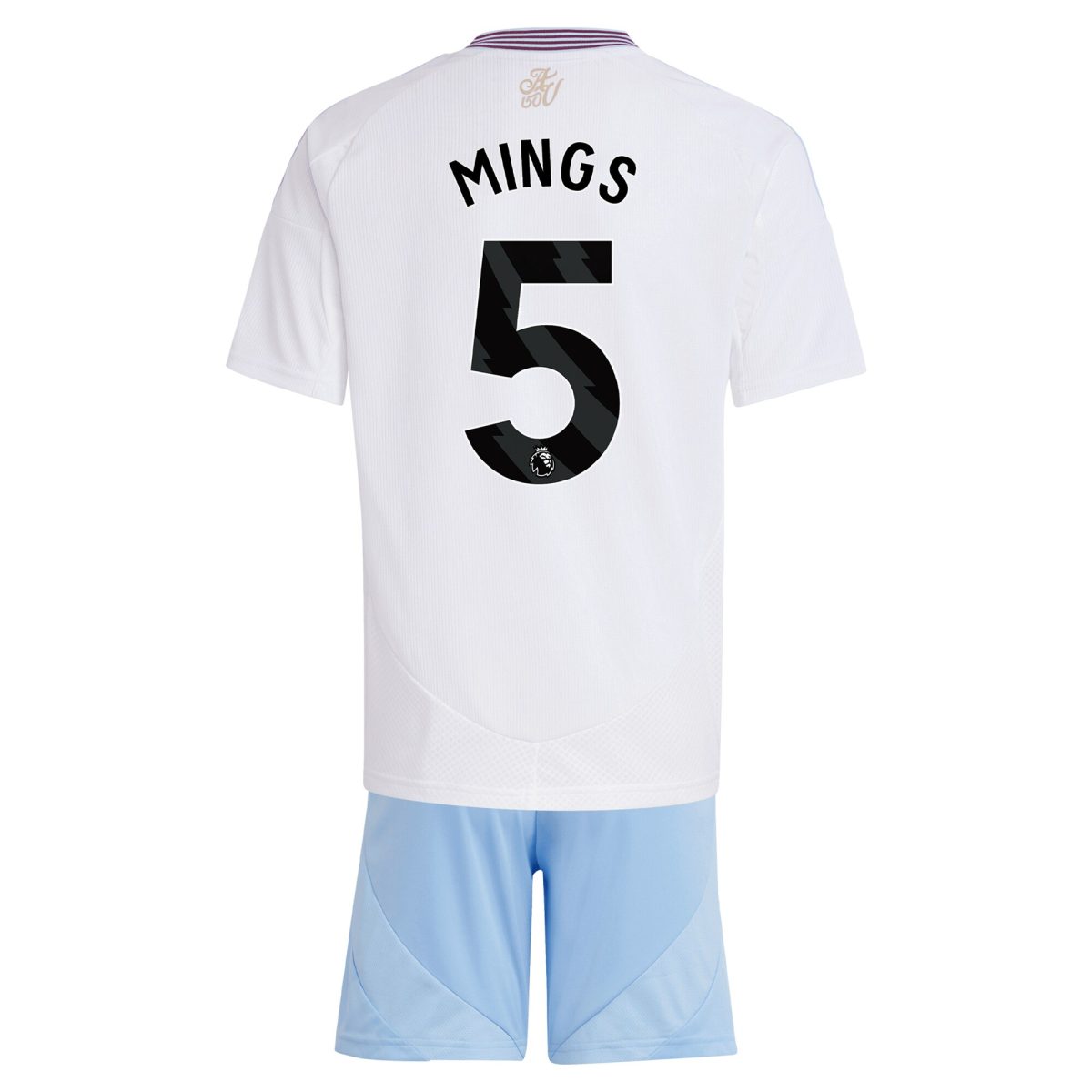 aston villa adidas away mini kit 2024-25 with mings 5 printing Collection | Official Aston Villa FC Gear Online