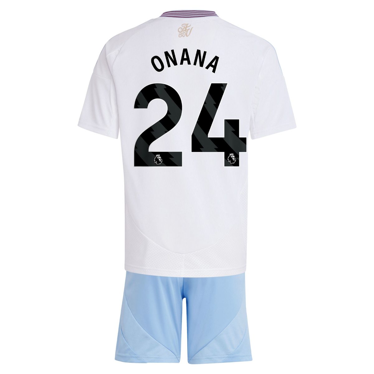 aston villa adidas away mini kit 2024-25 with onana 24 printing Collection | Official Aston Villa FC Gear Online