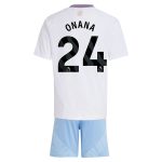 aston villa adidas away mini kit 2024-25 with onana 24 printing Collection | Official Aston Villa FC Gear Online