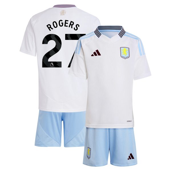 aston villa adidas away mini kit 2024-25 with rogers 27 printing Collection | Official Aston Villa FC Gear Online
