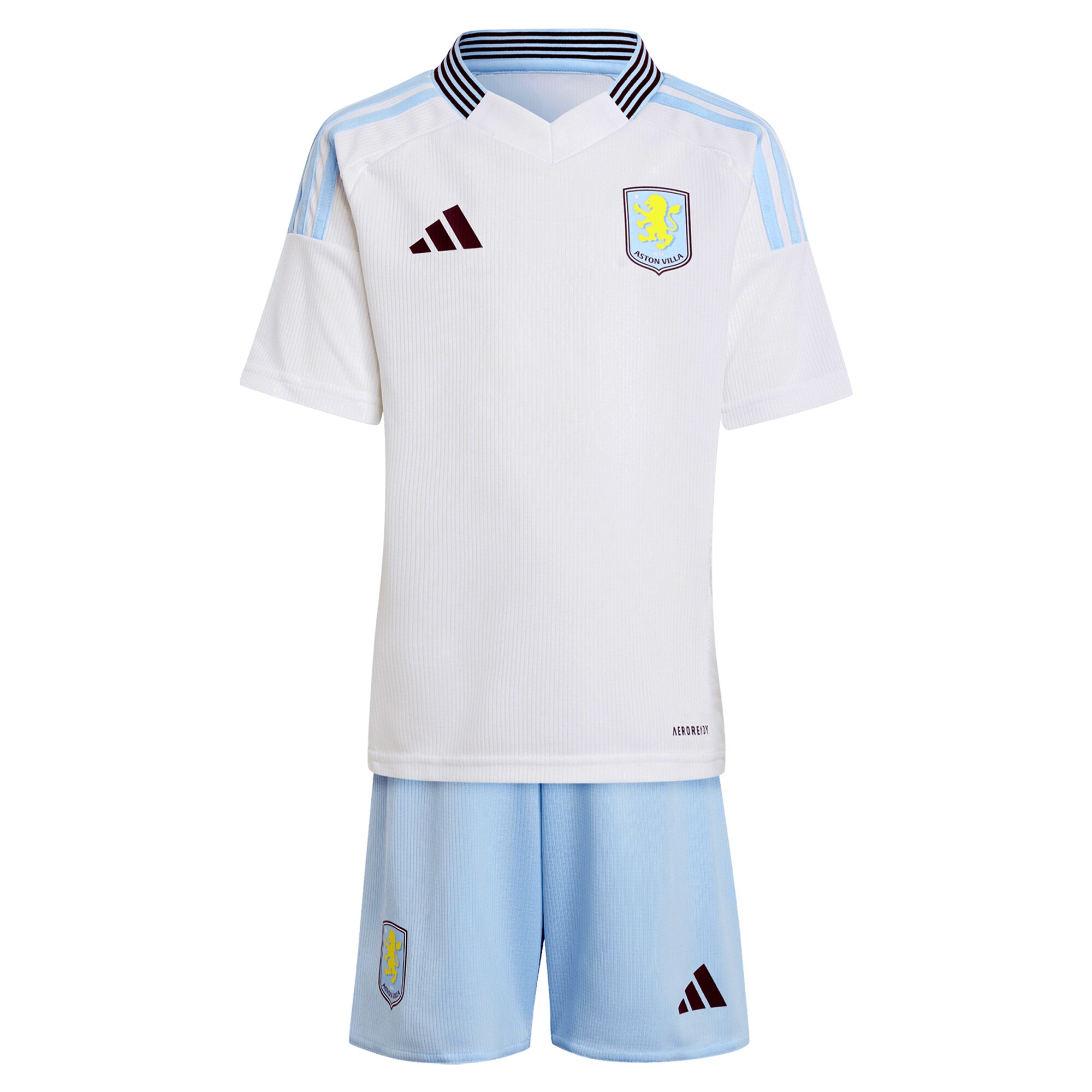 aston villa adidas away mini kit 2024-25 with watkins 11 printing Collection | Official Aston Villa FC Gear Online
