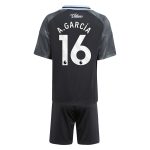 aston villa adidas away mini kit 2025-26 with a.garcía 16 printing Collection | Official Aston Villa FC Gear Online