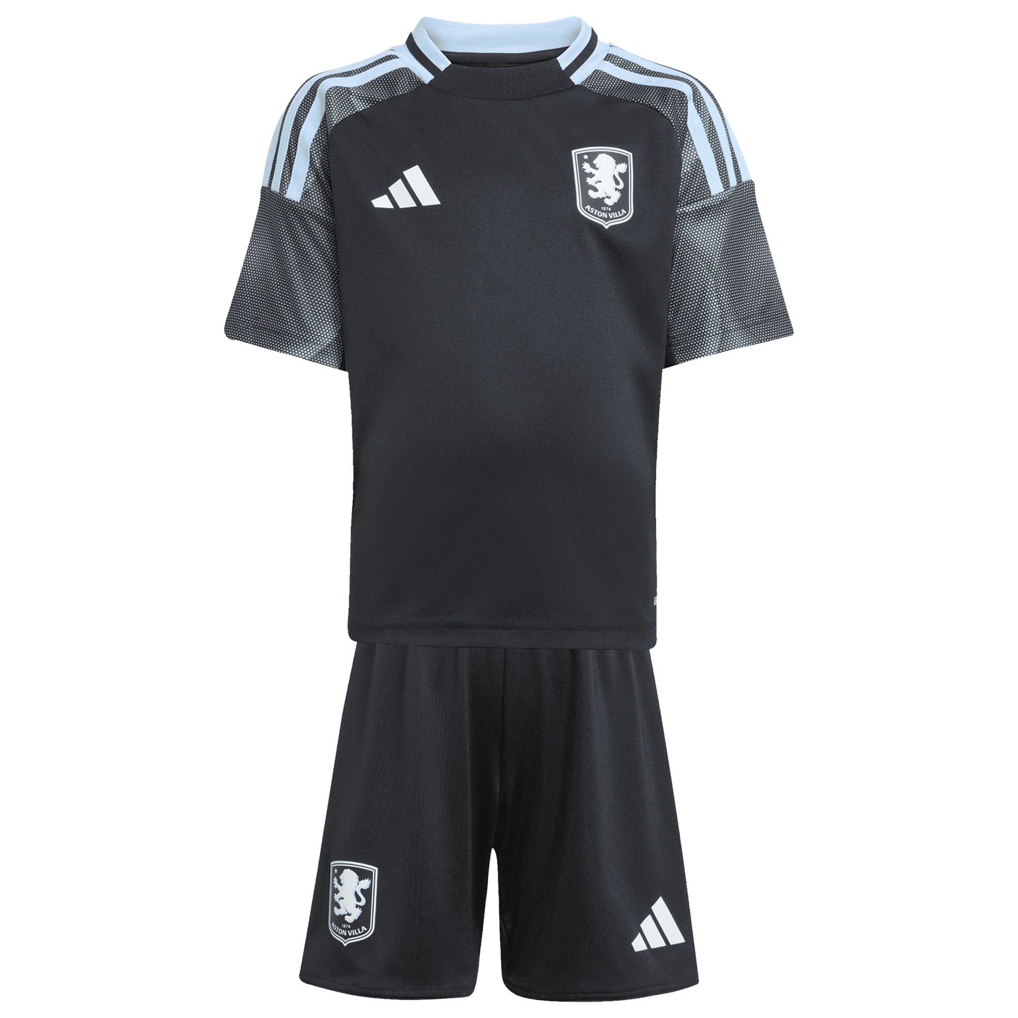 aston villa adidas away mini kit 2025-26 with custom printing Collection | Official Aston Villa FC Gear Online