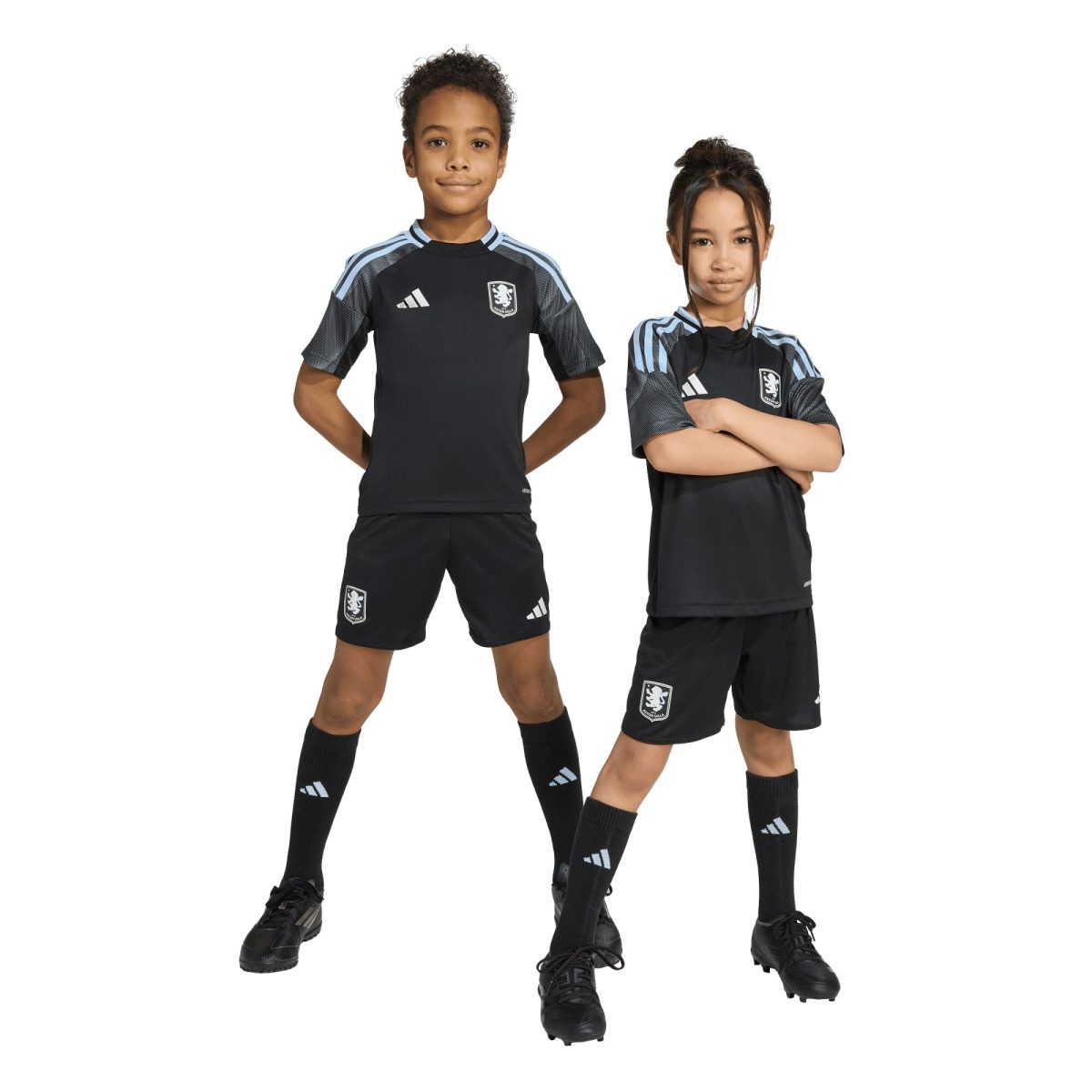 aston villa adidas away mini kit 2025-26 with custom printing Collection | Official Aston Villa FC Gear Online