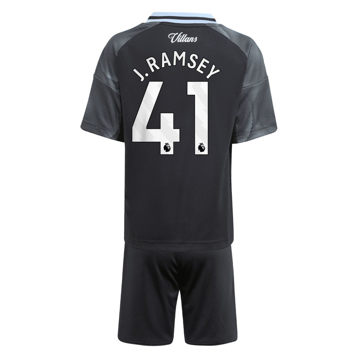 aston villa adidas away mini kit 2025-26 with j. ramsey 41 printing Collection | Official Aston Villa FC Gear Online