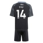 aston villa adidas away mini kit 2025-26 with pau 14 printing Collection | Official Aston Villa FC Gear Online