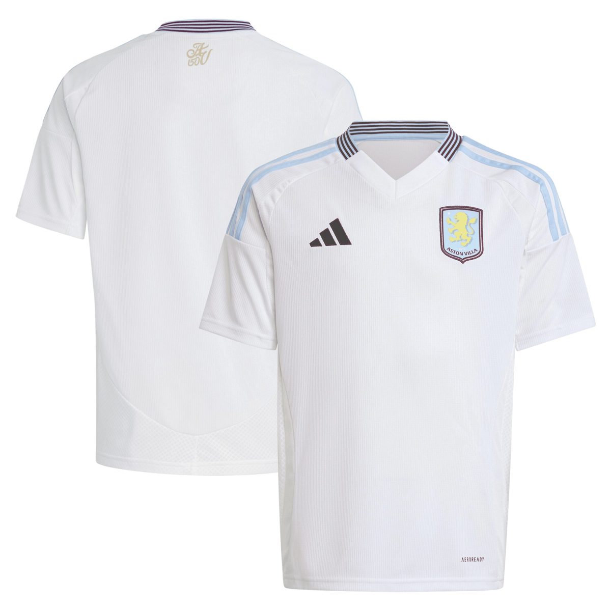 aston villa adidas away shirt 2024-25 – kids Collection | Official Aston Villa FC Gear Online