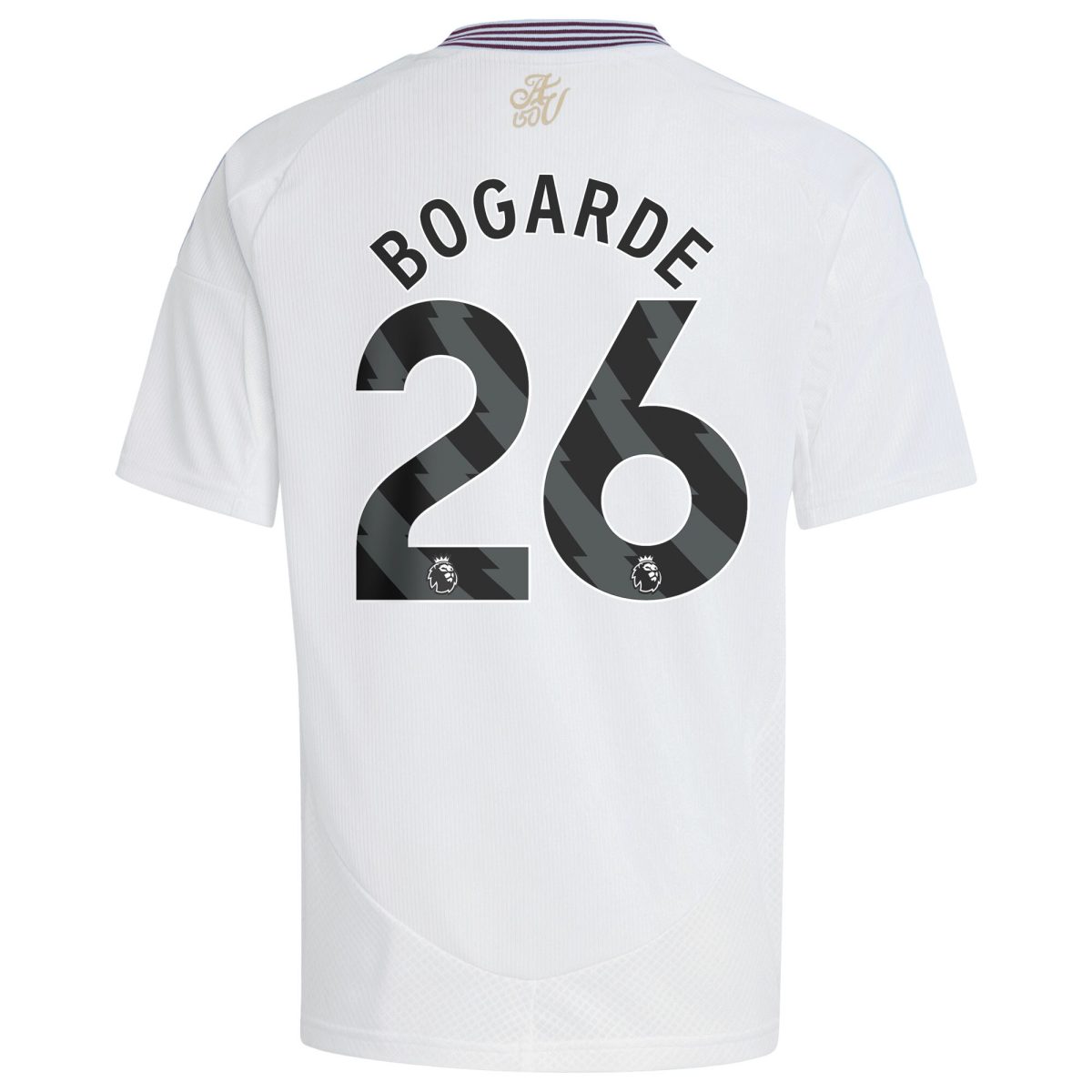 aston villa adidas away shirt 2024-25 – kids with bogarde 26 printing Collection | Official Aston Villa FC Gear Online