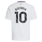aston villa adidas away shirt 2024-25 – kids with buendia 10 printing Collection | Official Aston Villa FC Gear Online