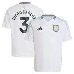 aston villa adidas away shirt 2024-25 – kids with diego carlos 3 printing Collection | Official Aston Villa FC Gear Online