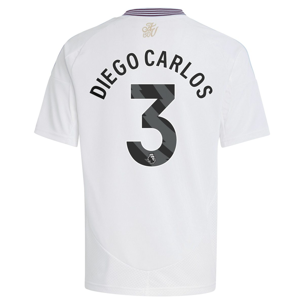 aston villa adidas away shirt 2024-25 – kids with diego carlos 3 printing Collection | Official Aston Villa FC Gear Online