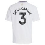 aston villa adidas away shirt 2024-25 – kids with diego carlos 3 printing Collection | Official Aston Villa FC Gear Online