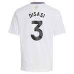aston villa adidas away shirt 2024-25 – kids with disasi 3 printing Collection | Official Aston Villa FC Gear Online