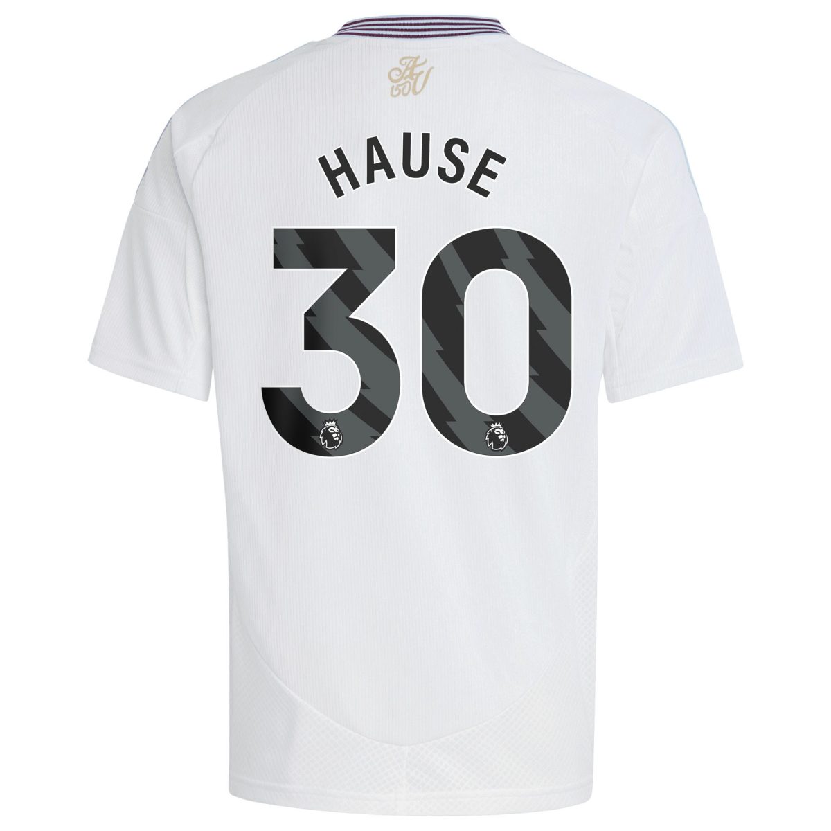 aston villa adidas away shirt 2024-25 – kids with hause 30 printing Collection | Official Aston Villa FC Gear Online