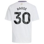 aston villa adidas away shirt 2024-25 – kids with hause 30 printing Collection | Official Aston Villa FC Gear Online