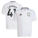 aston villa adidas away shirt 2024-25 – kids with j. ramsey 41 printing Collection | Official Aston Villa FC Gear Online