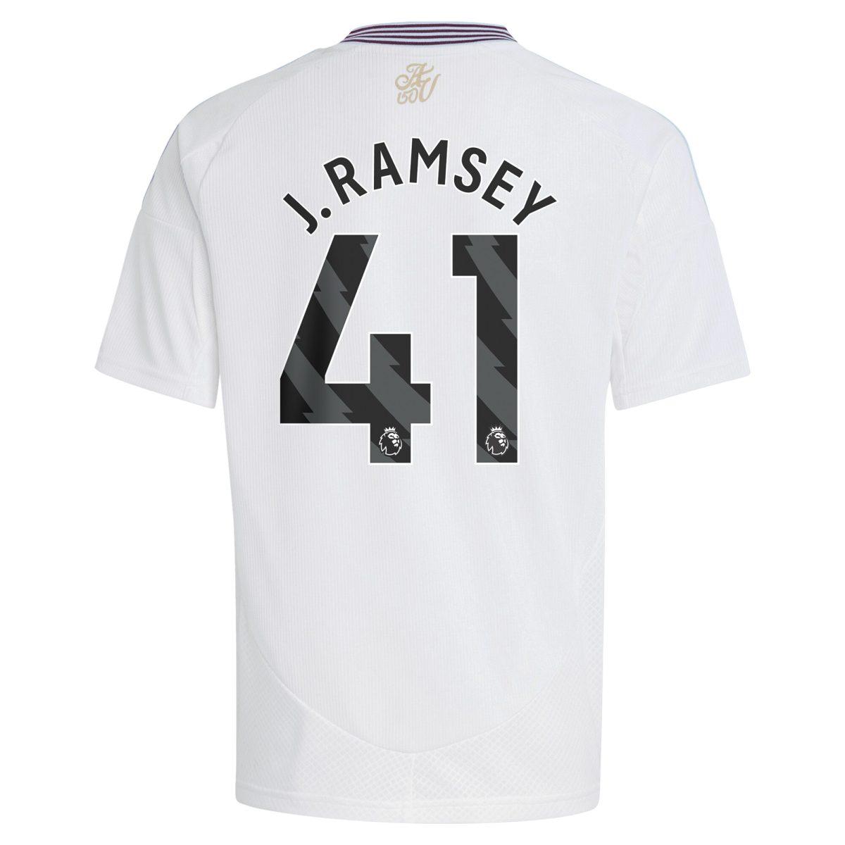 aston villa adidas away shirt 2024-25 – kids with j. ramsey 41 printing Collection | Official Aston Villa FC Gear Online