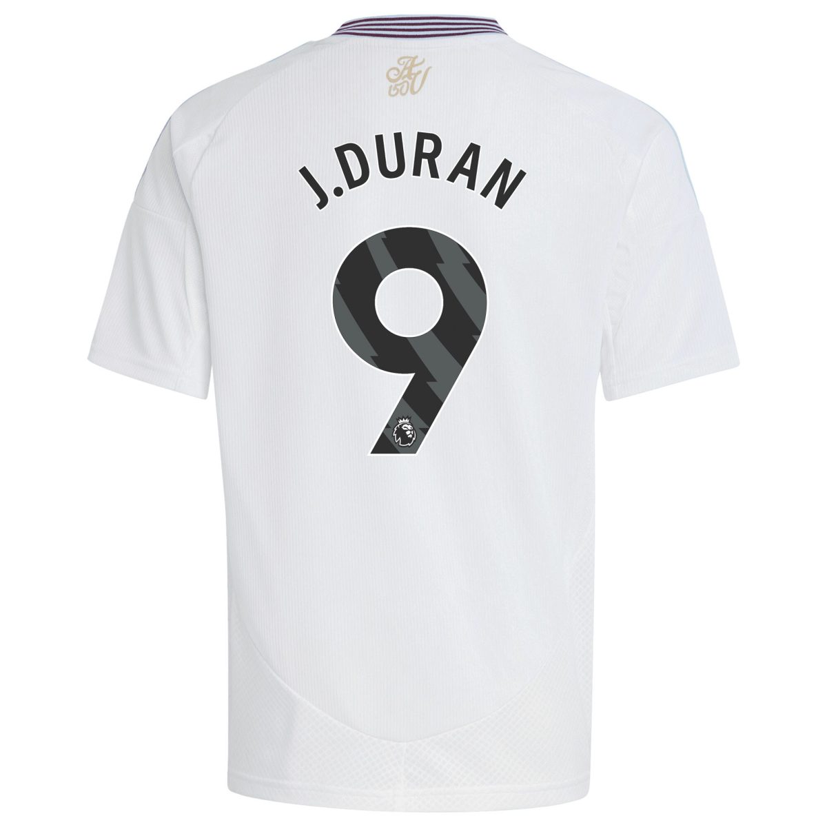 aston villa adidas away shirt 2024-25 – kids with j.duran 9 printing Collection | Official Aston Villa FC Gear Online