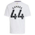 aston villa adidas away shirt 2024-25 – kids with kamara 44 printing Collection | Official Aston Villa FC Gear Online