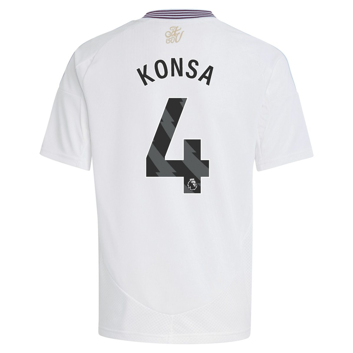 aston villa adidas away shirt 2024-25 – kids with konsa 4 printing Collection | Official Aston Villa FC Gear Online