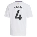 aston villa adidas away shirt 2024-25 – kids with konsa 4 printing Collection | Official Aston Villa FC Gear Online