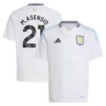 aston villa adidas away shirt 2024-25 – kids with m.asensio 21 printing Collection | Official Aston Villa FC Gear Online