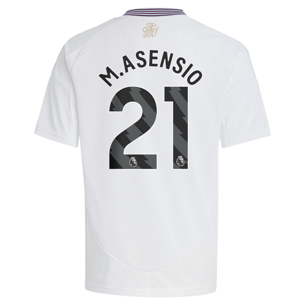 aston villa adidas away shirt 2024-25 – kids with m.asensio 21 printing Collection | Official Aston Villa FC Gear Online