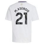 aston villa adidas away shirt 2024-25 – kids with m.asensio 21 printing Collection | Official Aston Villa FC Gear Online