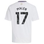 aston villa adidas away shirt 2024-25 – kids with malen 17 printing Collection | Official Aston Villa FC Gear Online