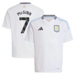 aston villa adidas away shirt 2024-25 – kids with mcginn 7 printing Collection | Official Aston Villa FC Gear Online