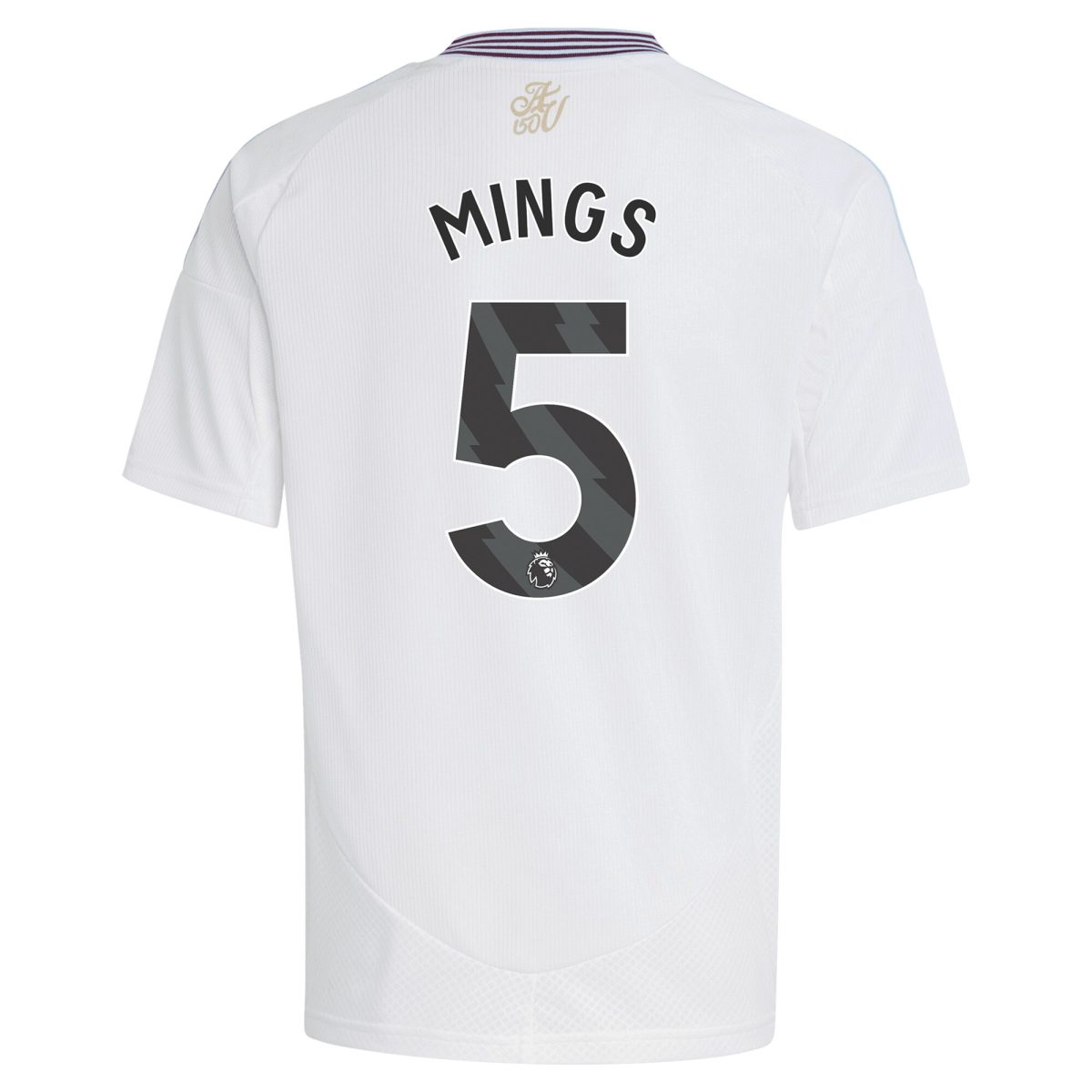 aston villa adidas away shirt 2024-25 – kids with mings 5 printing Collection | Official Aston Villa FC Gear Online