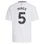 aston villa adidas away shirt 2024-25 – kids with mings 5 printing Collection | Official Aston Villa FC Gear Online