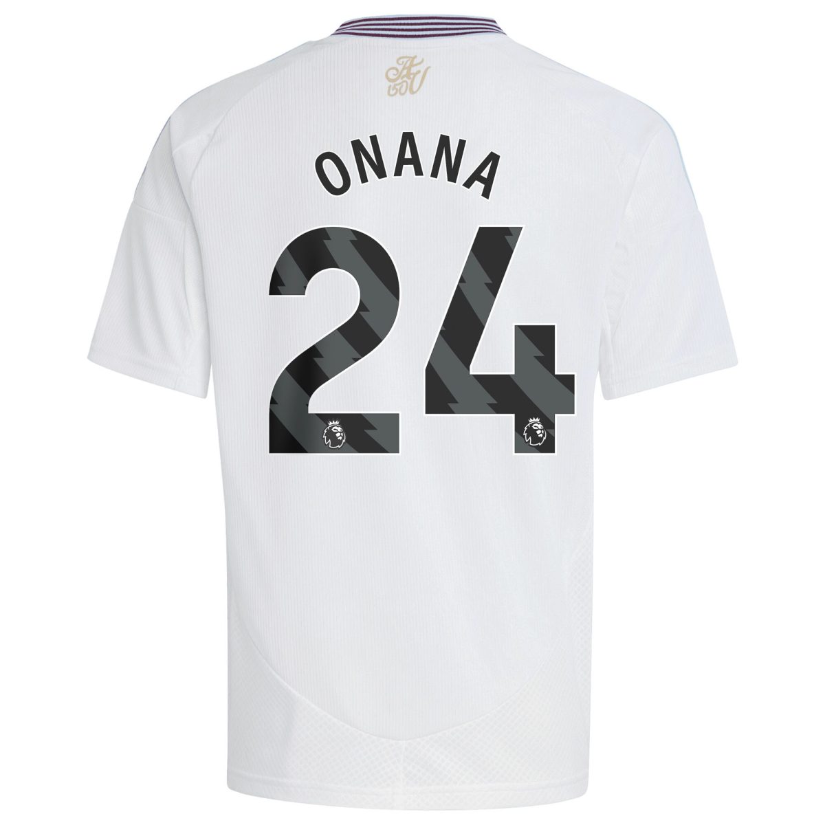 aston villa adidas away shirt 2024-25 – kids with onana 24 printing Collection | Official Aston Villa FC Gear Online