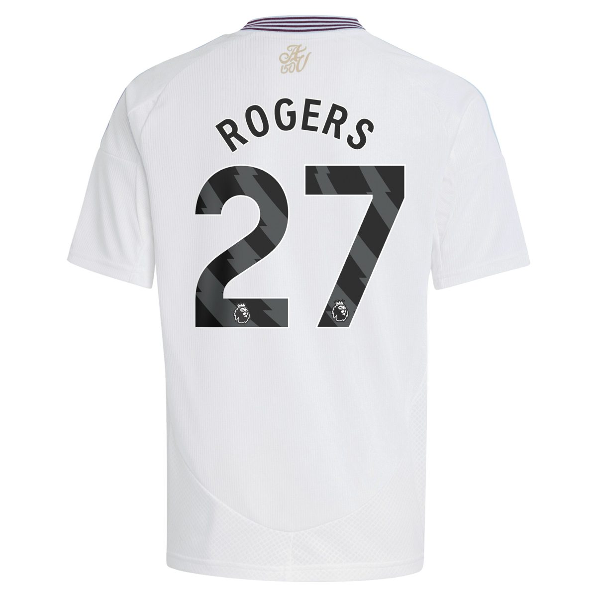 aston villa adidas away shirt 2024-25 – kids with rogers 27 printing Collection | Official Aston Villa FC Gear Online