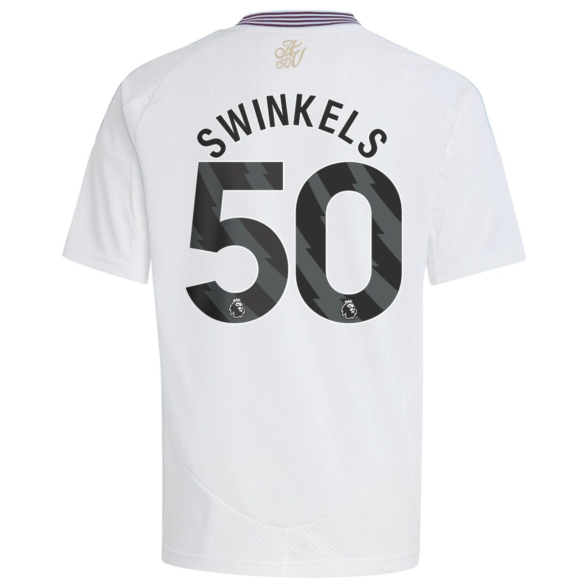 aston villa adidas away shirt 2024-25 – kids with swinkels 50 printing Collection | Official Aston Villa FC Gear Online