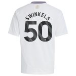 aston villa adidas away shirt 2024-25 – kids with swinkels 50 printing Collection | Official Aston Villa FC Gear Online