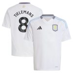 aston villa adidas away shirt 2024-25 – kids with tielemans 8 printing Collection | Official Aston Villa FC Gear Online
