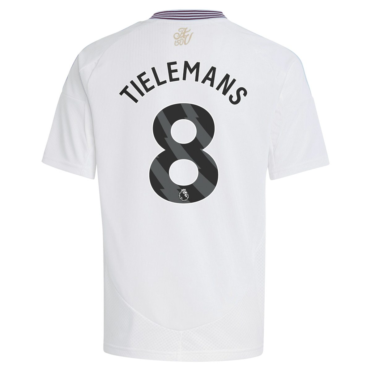aston villa adidas away shirt 2024-25 – kids with tielemans 8 printing Collection | Official Aston Villa FC Gear Online