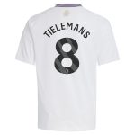 aston villa adidas away shirt 2024-25 – kids with tielemans 8 printing Collection | Official Aston Villa FC Gear Online