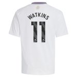 aston villa adidas away shirt 2024-25 – kids with watkins 11 printing Collection | Official Aston Villa FC Gear Online